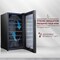 Schmecke 28-Bottle Wine Fridge, Freestanding Wine Refrigerator, Small Wine Cooler